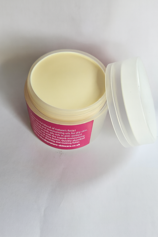 Rose Re-Hydration Face Cream with Shea Butter, Vegan Collagen, Rose Oil and Antioxidants (60ml)