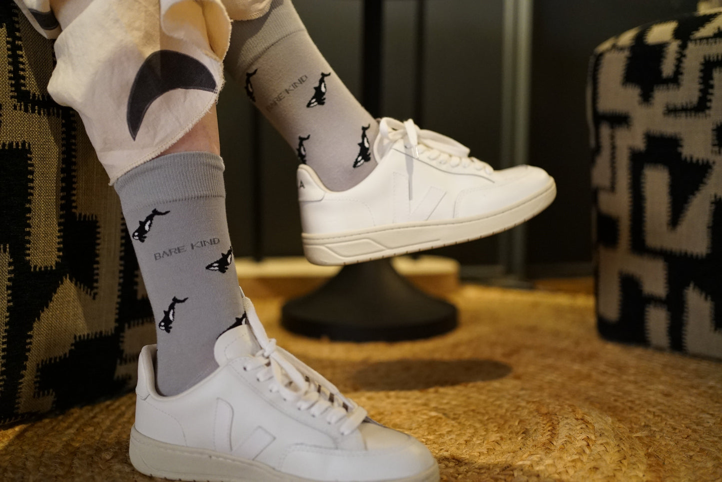 Save the Orca Small Motif Socks