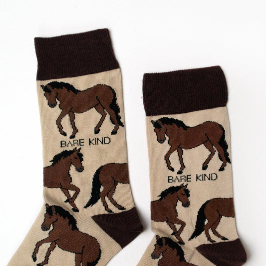 Save the Horses Bamboo Socks