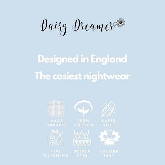OLIVIA ROCCO Women's Pyjama Set T Shirt And Shorts Sausage Dog Print Soft Cotton Super Soft Cosy Home Loungewear