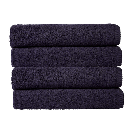 OLIVIA ROCCO Pack Of 4 Large Quick-Drying Indus Valley Cotton Bath Sheets 80x140cm