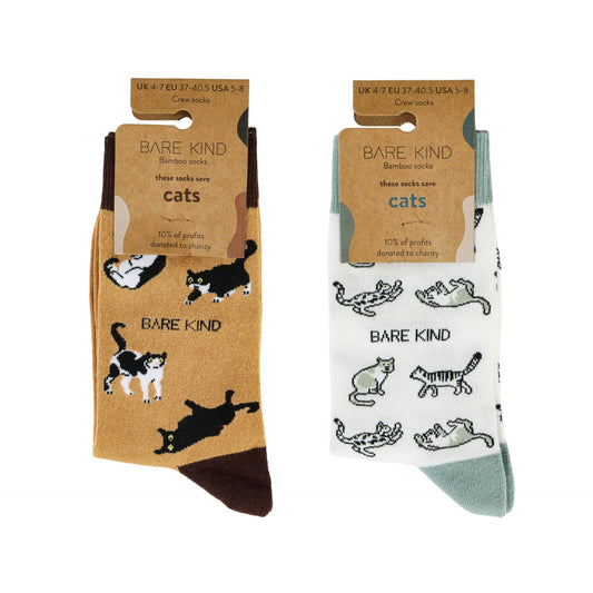 The Purr-fect Pair Bamboo Sock Set