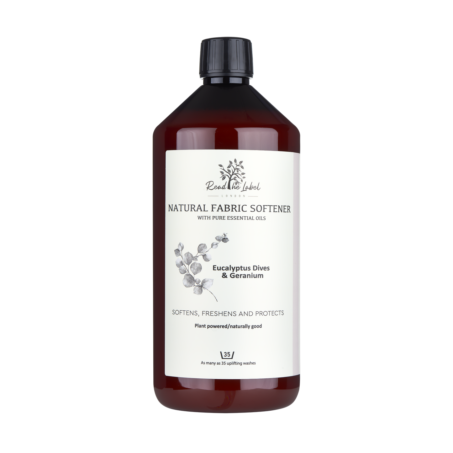 Natural Fabric Softener – Eucalyptus Dives & Geranium