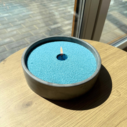 Bergamot Scented Pearled Candle - 1kg, 200 Hour Burn Time
