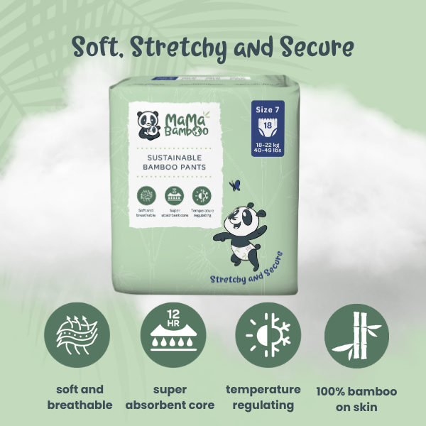 Mama Bamboo Sustainable Pull-Up Nappy Pants