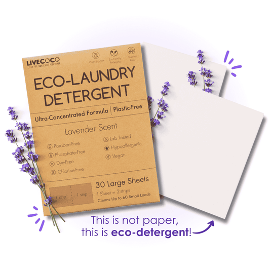 Eco-Laundry Detergent Sheets (60 Loads)