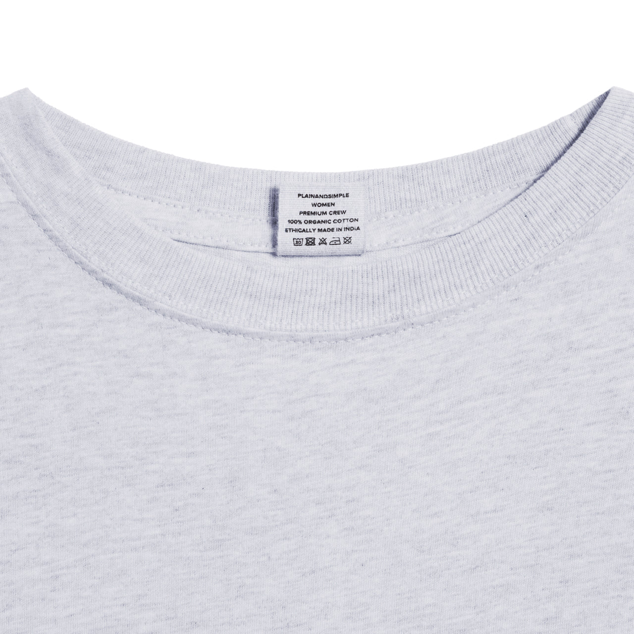 Crew Neck Organic T-Shirt