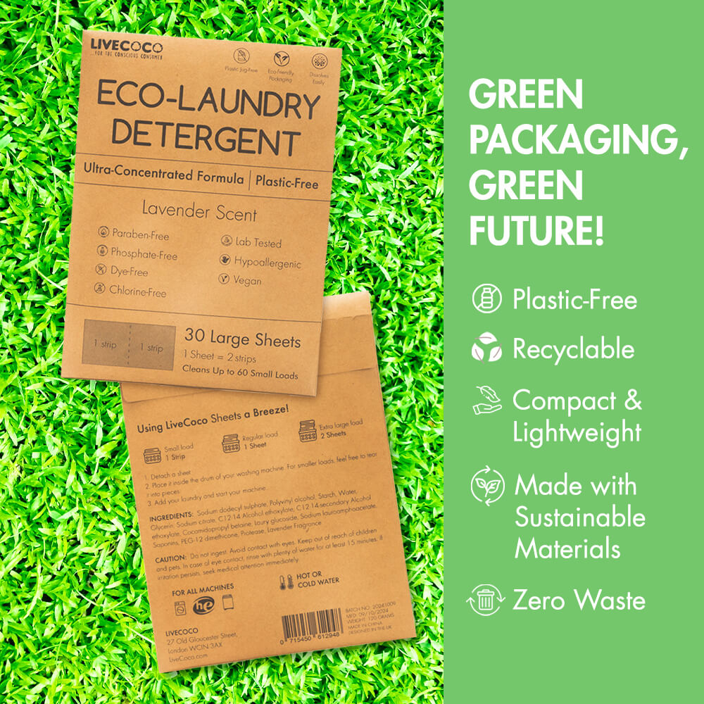 Eco-Laundry Detergent Sheets (60 Loads)