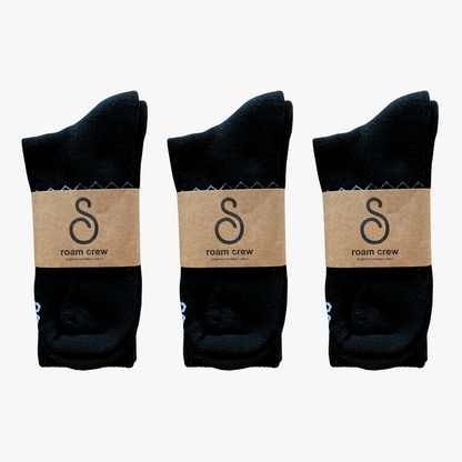 crew / mid-calf socks - organic combed cotton