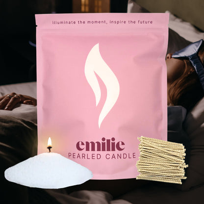 Sweet Dreams Scented Pearled Candle - 1kg, 200 Hour Burn Time