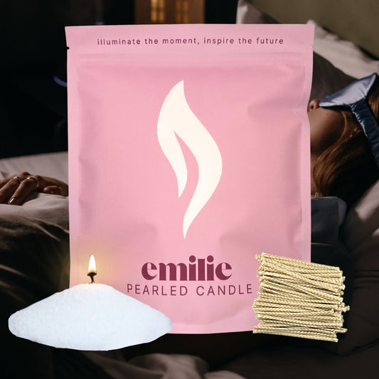 Sweet Dreams Scented Pearled Candle - 1kg, 200 Hour Burn Time