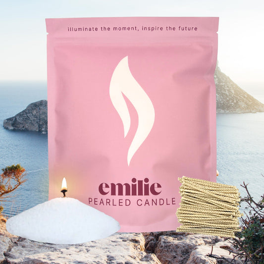 Relax & Unwind Scented Pearled Candle - 1kg, 200 Hour Burn Time