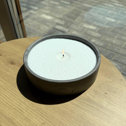 Vanilla Scented Pearled Candle - 1kg, 200 Hour Burn Time
