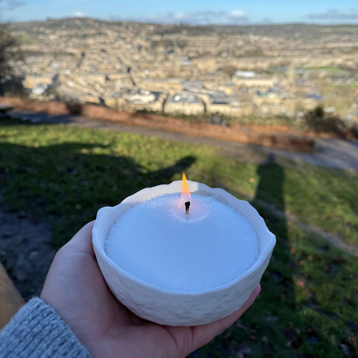 Unscented Pearled Candle - 1kg, 200 Hour Burn Time