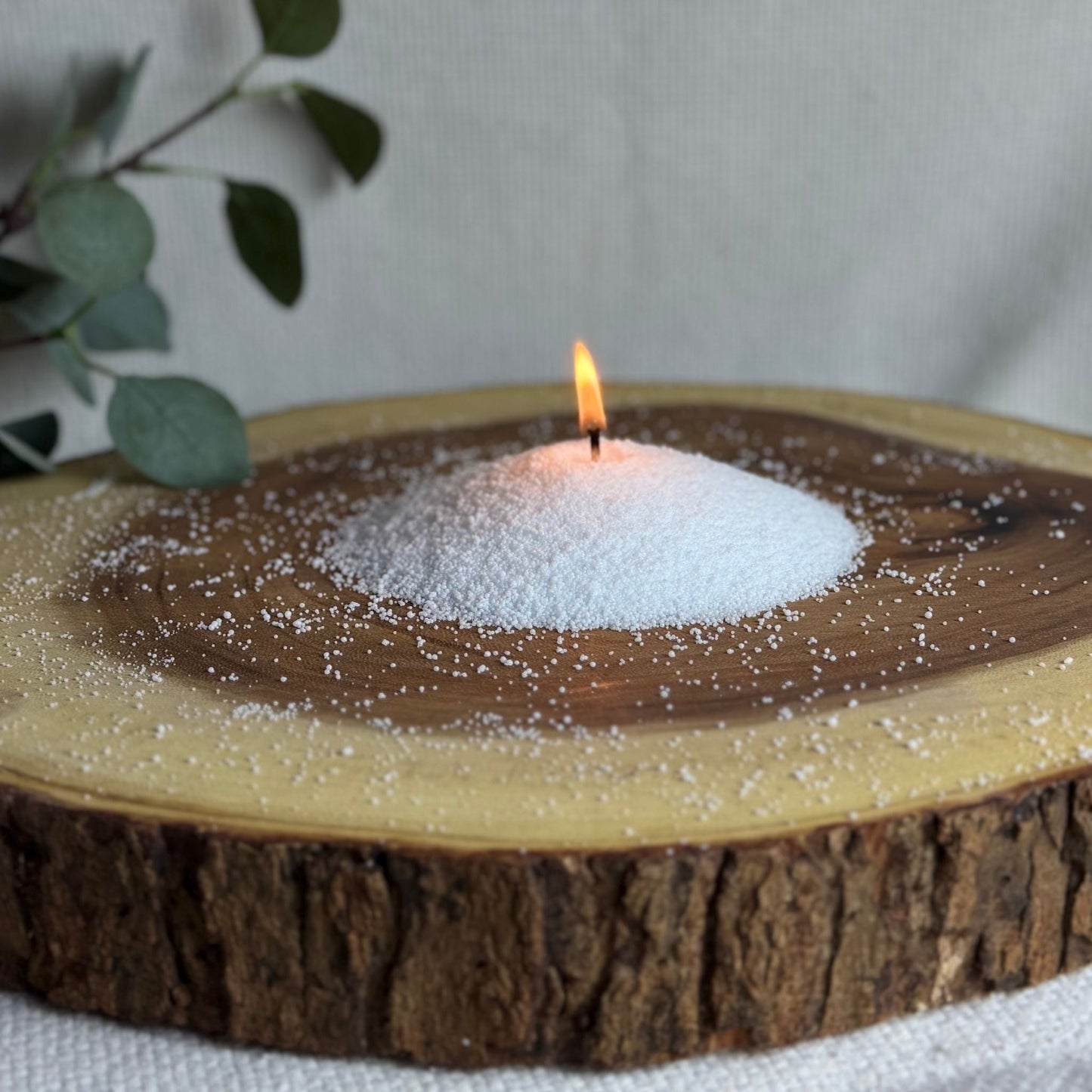 Unscented Pearled Candle - 1kg, 200 Hour Burn Time