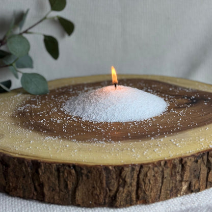 Unscented Pearled Candle - 1kg, 200 Hour Burn Time