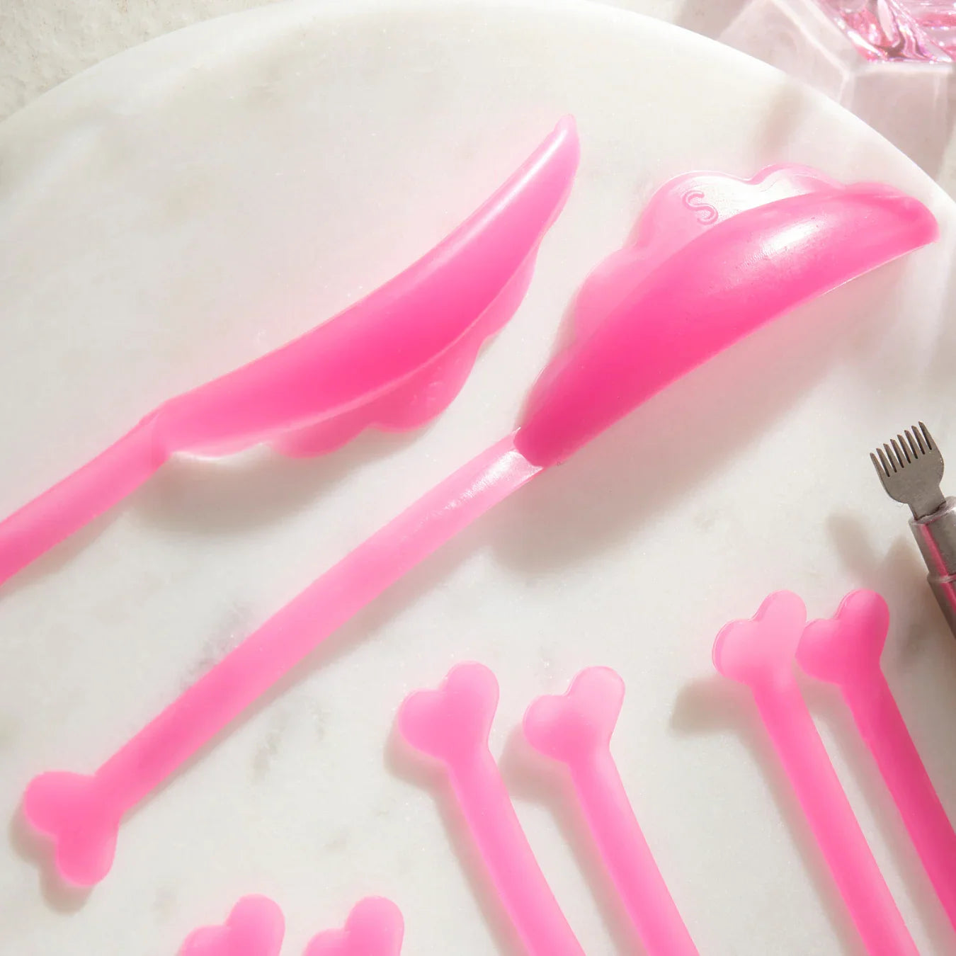 2-in-1 Adhesive-Free Lash Lift Shields with Ribbon Attached - 5 pairs