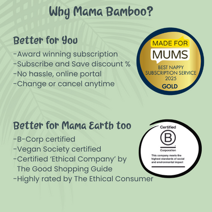 Mama Bamboo Sustainable Baby Wipes