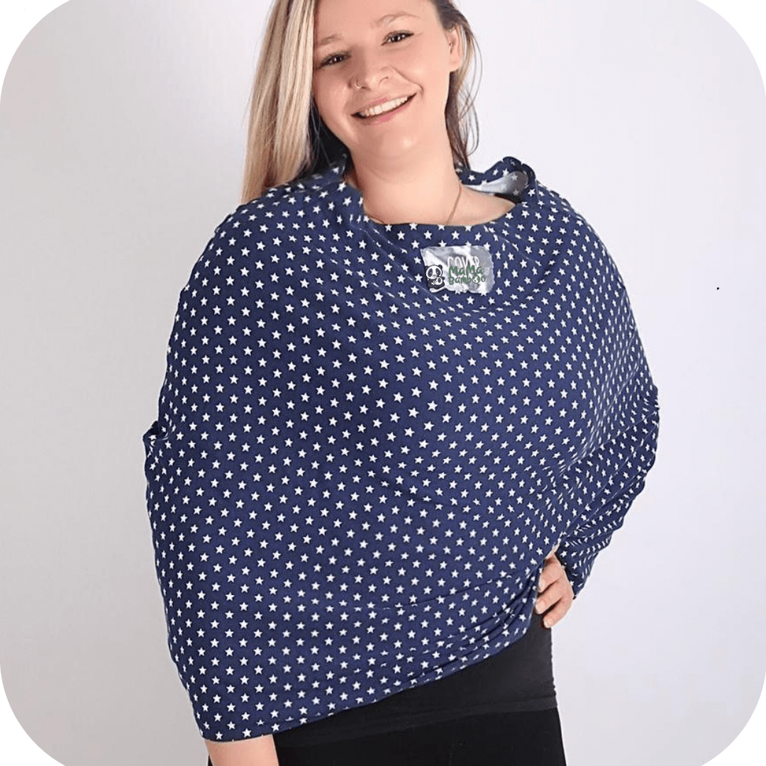 Mama Bamboo Cotton Breastfeeding Cover