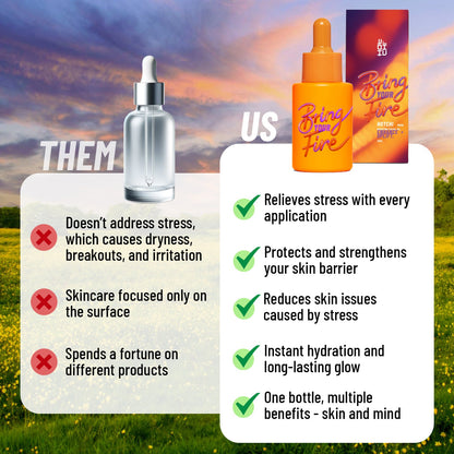 Bring Your Fire Facial Oil – Calm & Soothe Sensitive Skin 30ml