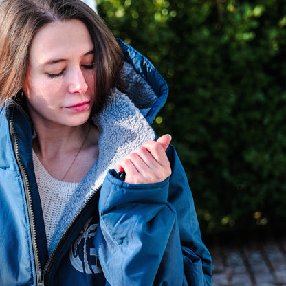 Sports-Cape Waterproof & Insulated - Navy & Grey