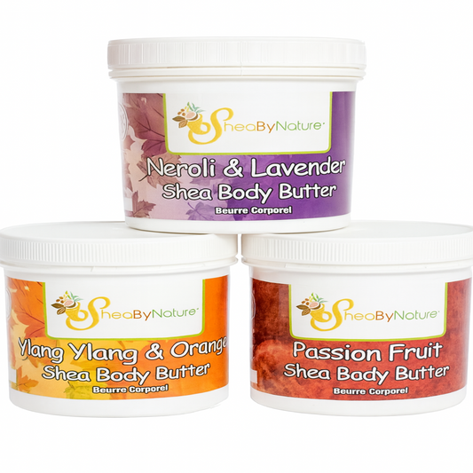 SheaByNature Body Butter Floral Fruity Trio (3 x 250ml)