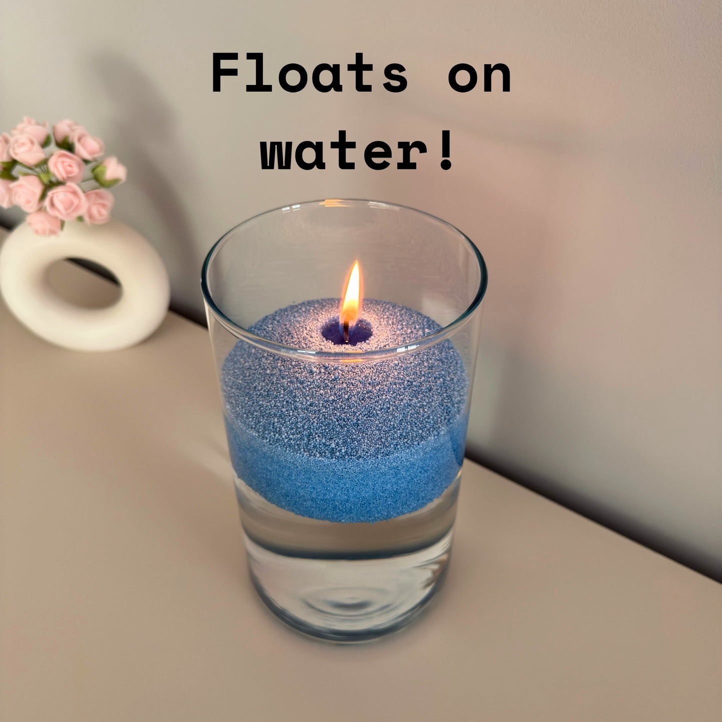 Calm Scented Pearled Candle - 1kg, 200 Hour Burn Time