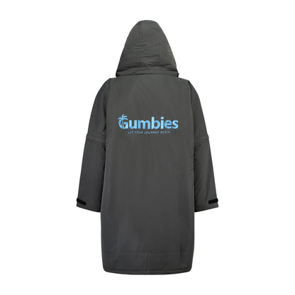 Sports-Cape Waterproof & Insulated - Charcoal & Blue