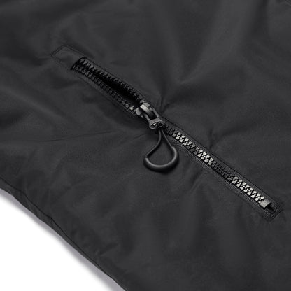 Sports-Cape Fully Waterproof & Insulated - Black & Burgundy