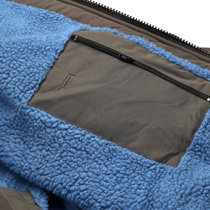 Sports-Cape Waterproof & Insulated - Charcoal & Blue