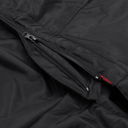 Sports-Cape Fully Waterproof & Insulated - Black & Burgundy