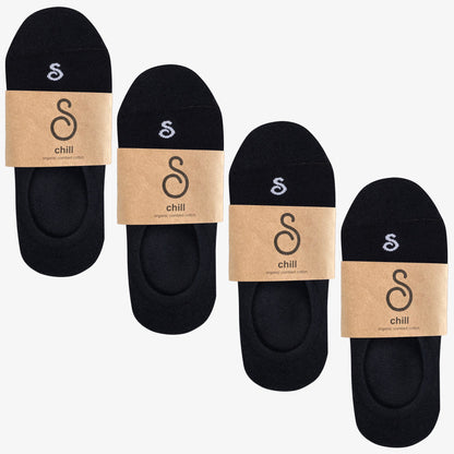 no-show socks - organic combed cotton