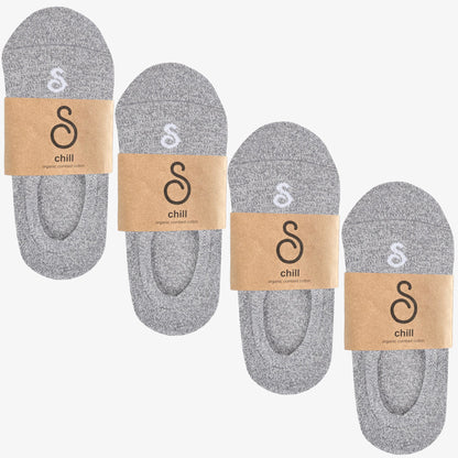 no-show socks - organic combed cotton