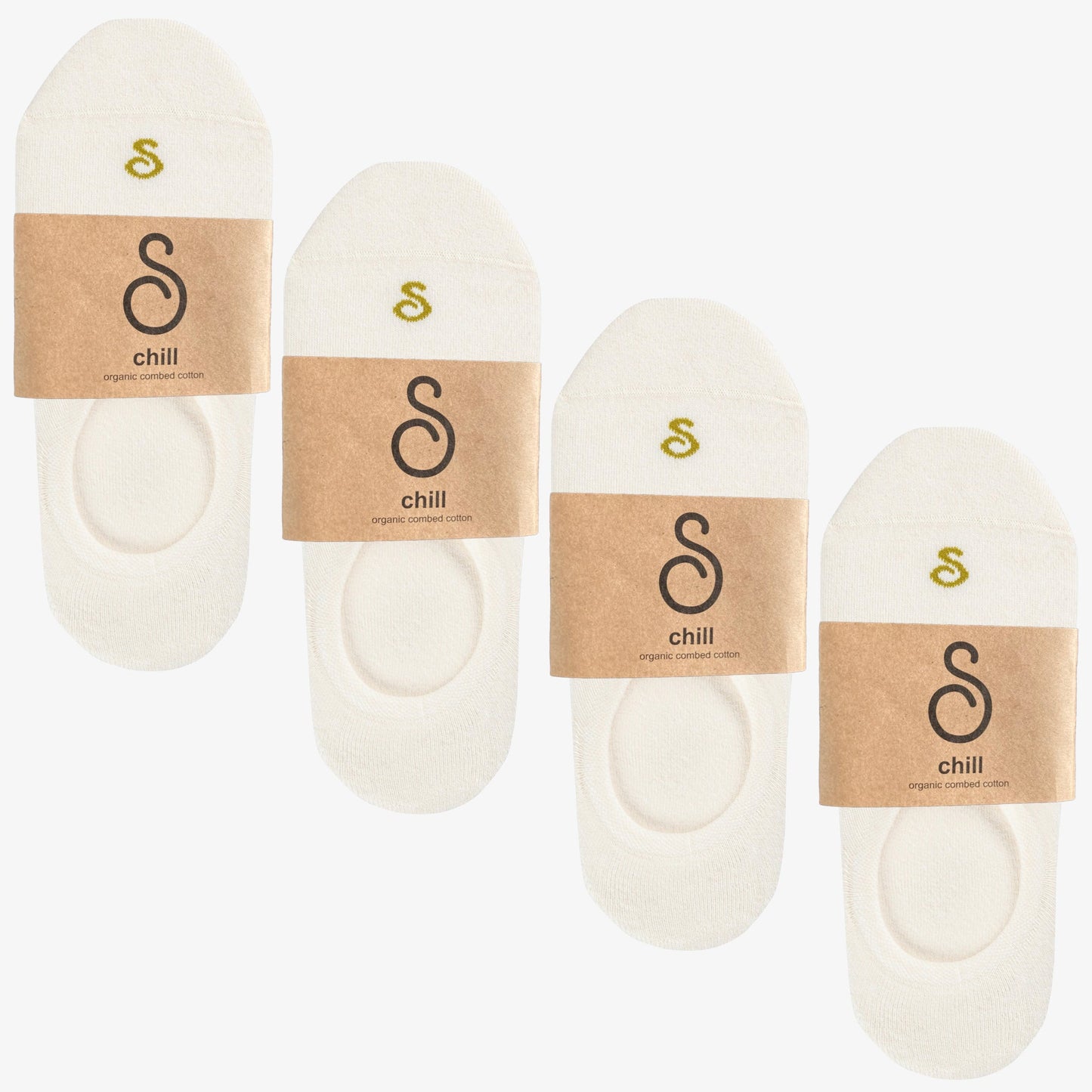 no-show socks - organic combed cotton