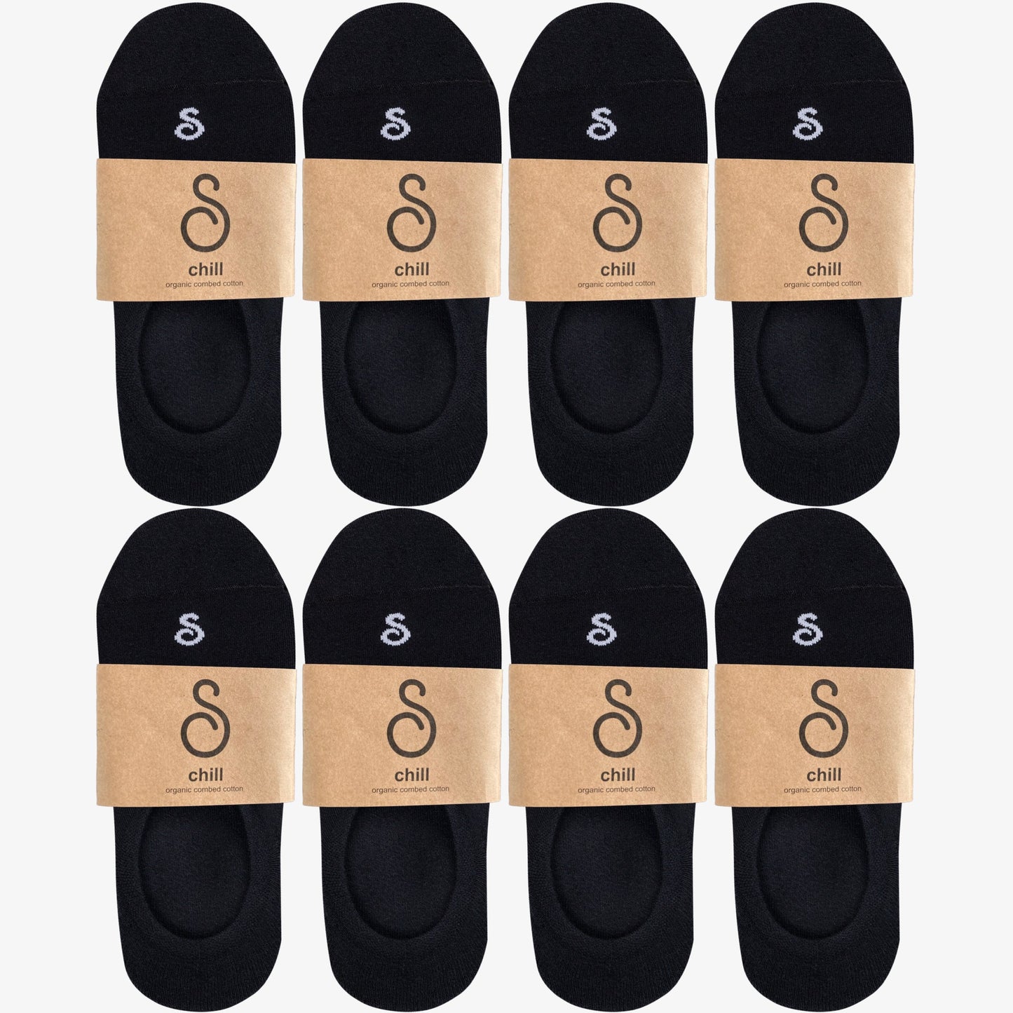no-show socks - organic combed cotton