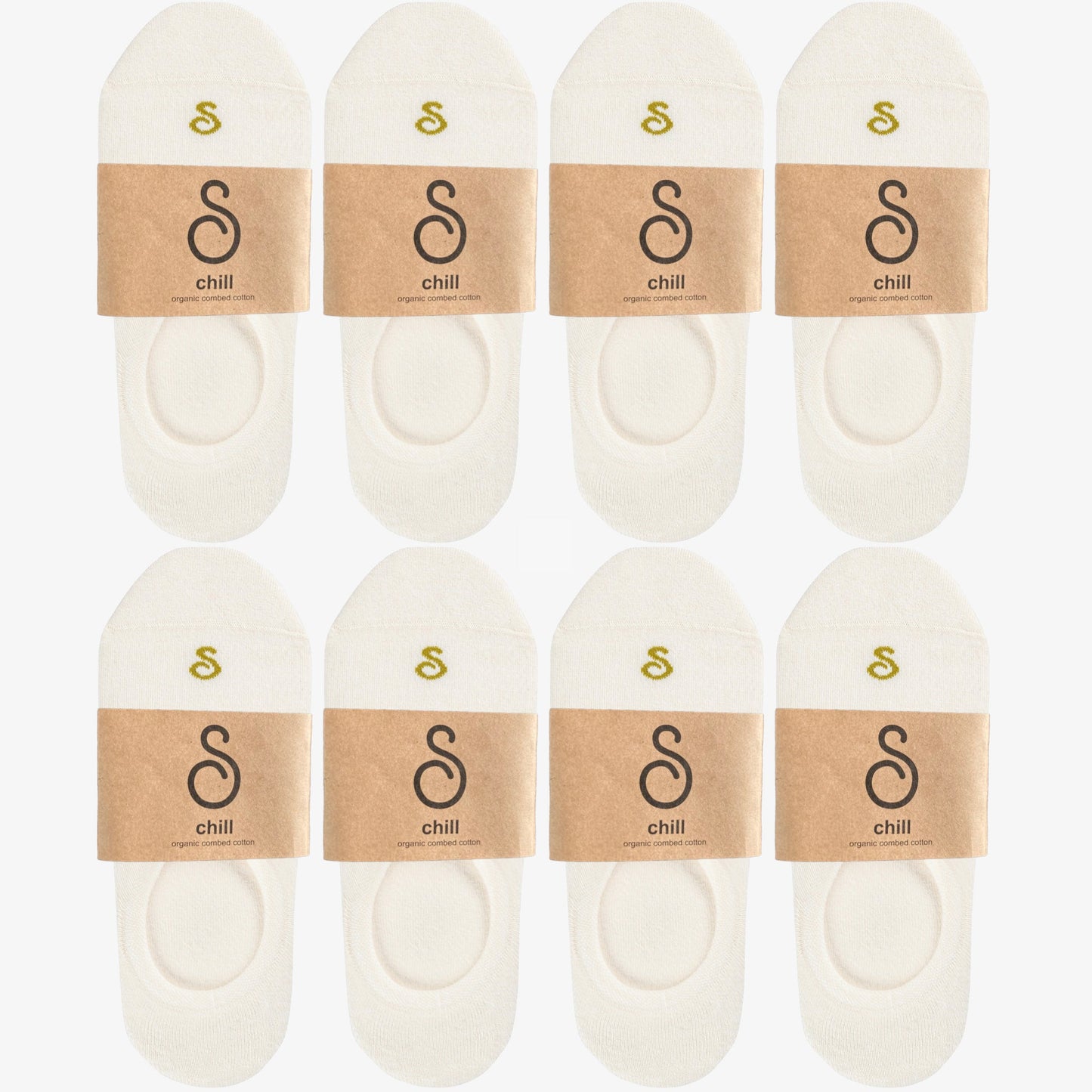 no-show socks - organic combed cotton