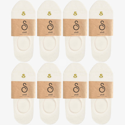 no-show socks - organic combed cotton