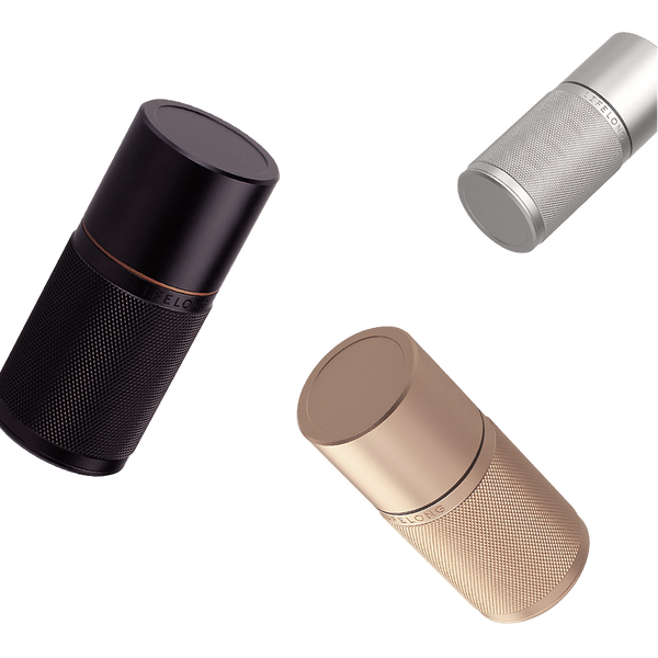 Three Lifelong Deodorant sticks made of aluminium eco friendly in black, rose gold and silver