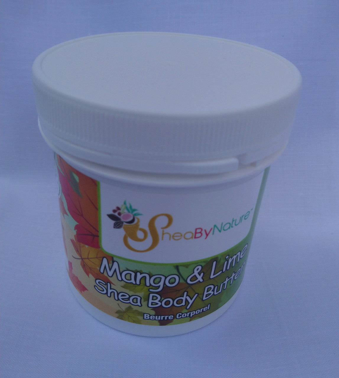 Mango & Lime Shea Body Butter – Deep Hydration for Dry Skin | Organic Unrefined Shea & Mango Seed Butter 250g
