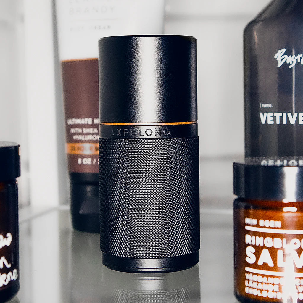 Lifelong Deodorant Aluminum Case - Stockholm Black