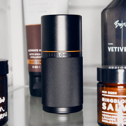 Lifelong Deodorant Aluminum Case - Stockholm Black