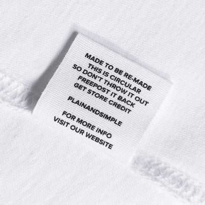 Crew Neck Organic T-Shirt