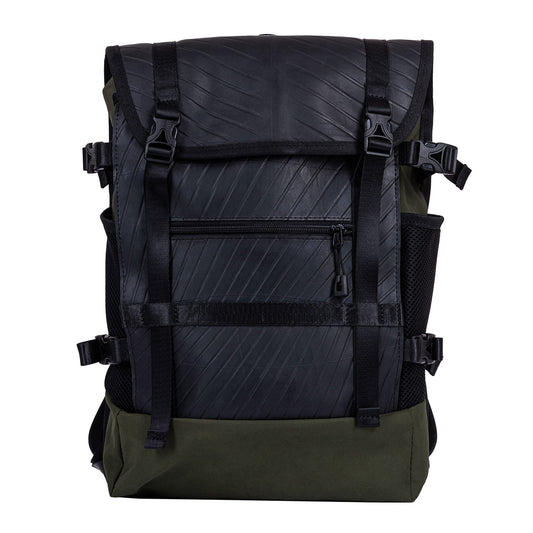 Colonel Vegan Water Resistant Backpack with Laptop Compartment