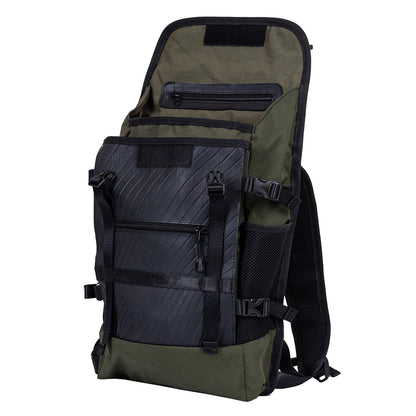 Colonel Vegan Water Resistant Backpack with Laptop Compartment