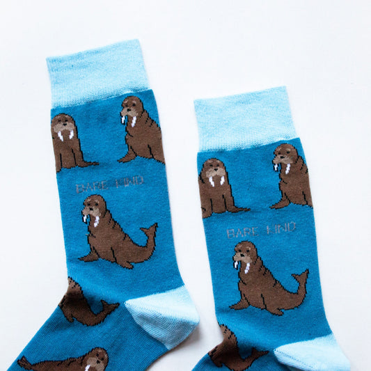 Save the Walrus Bamboo Socks