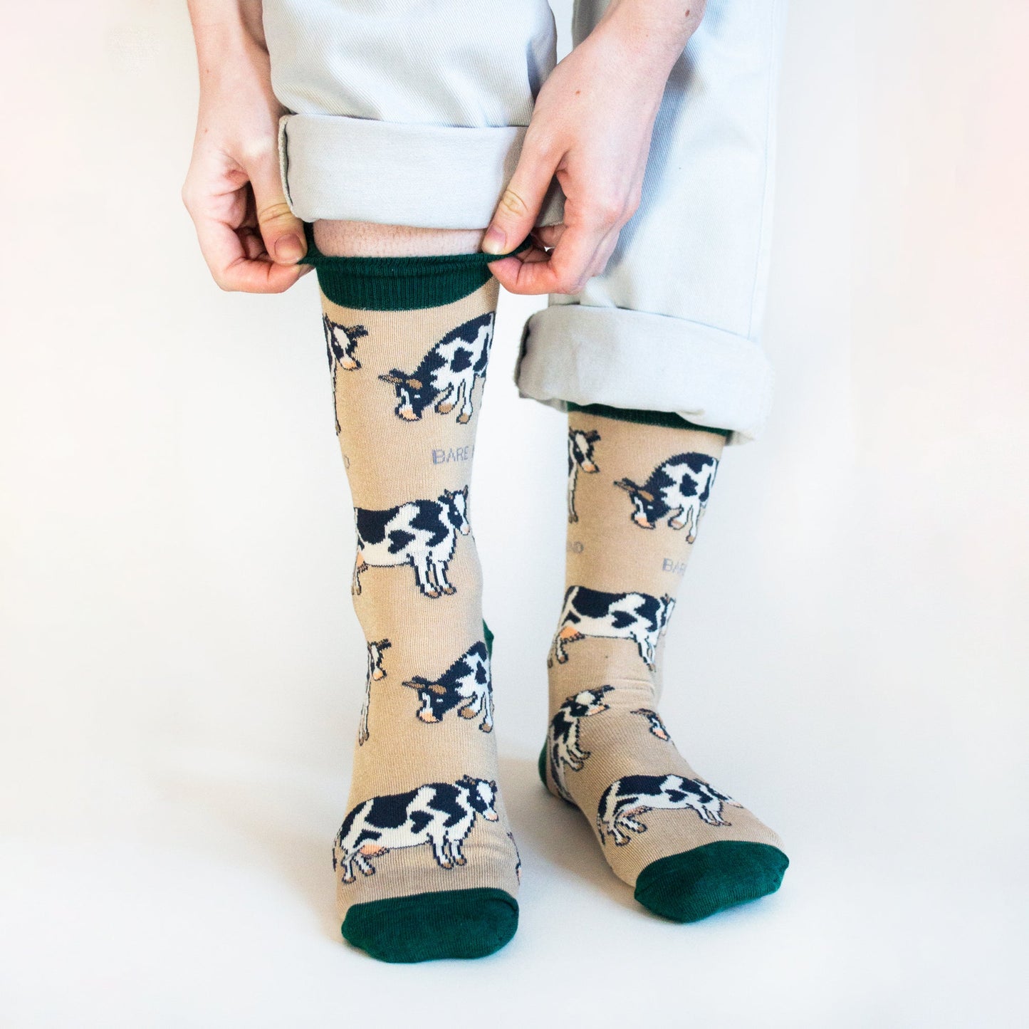 Save the Cows Bamboo Socks