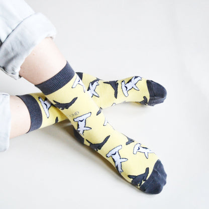 Save the Sharks Bamboo Socks