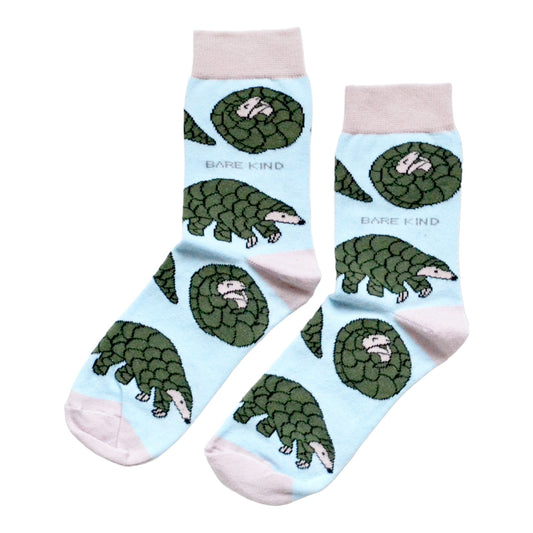 Save the Pangolins Bamboo Socks