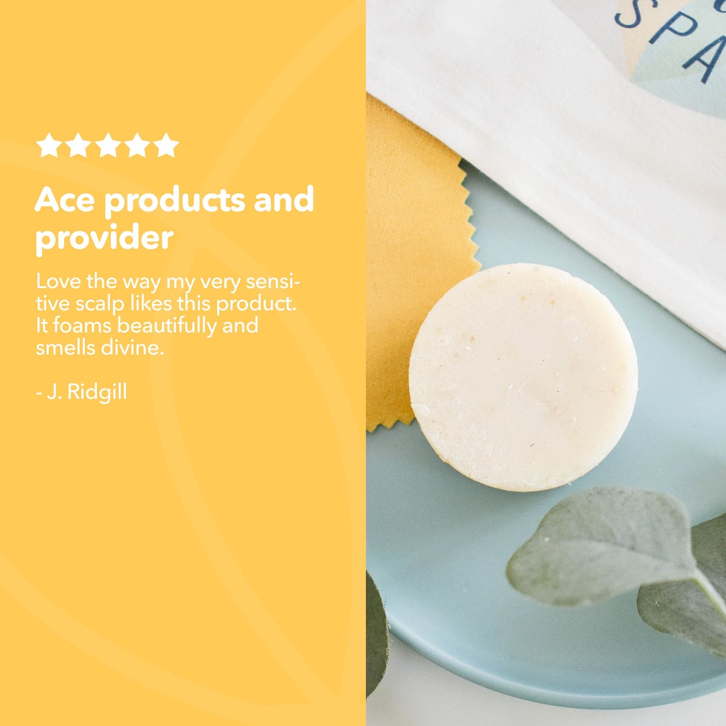 Eucalyptus Lemon  Shampoo bar