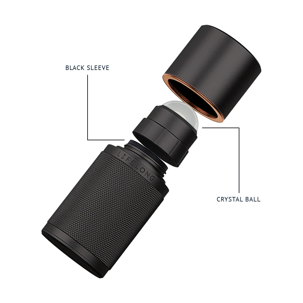 Lifelong Deodorant Aluminum Case - Stockholm Black